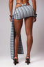 SoHo pinstripe multi-way cover up