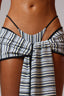 SoHo pinstripe multi-way cover up